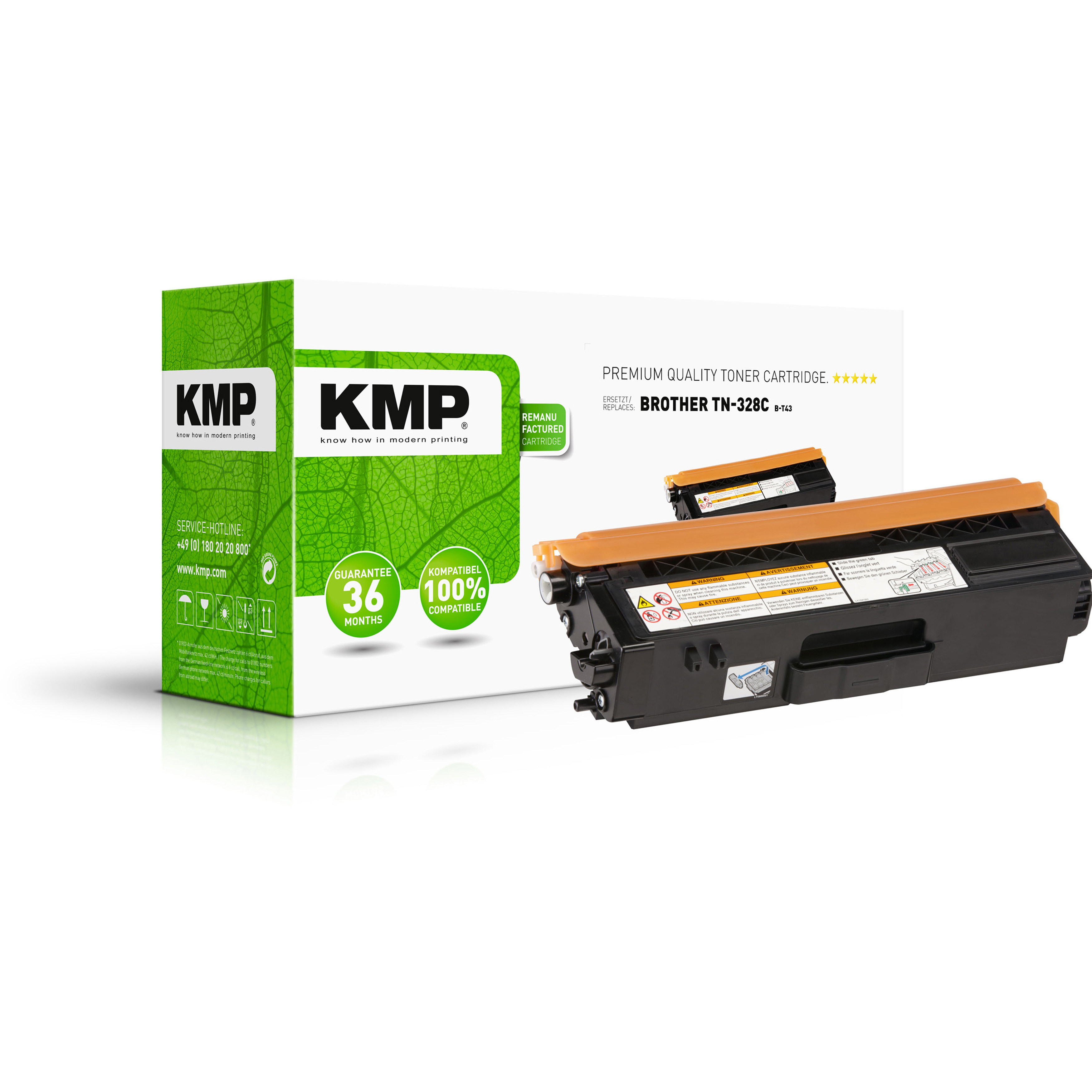 KMP B-T33 kompatibilní toner Brother TN230C, azurový