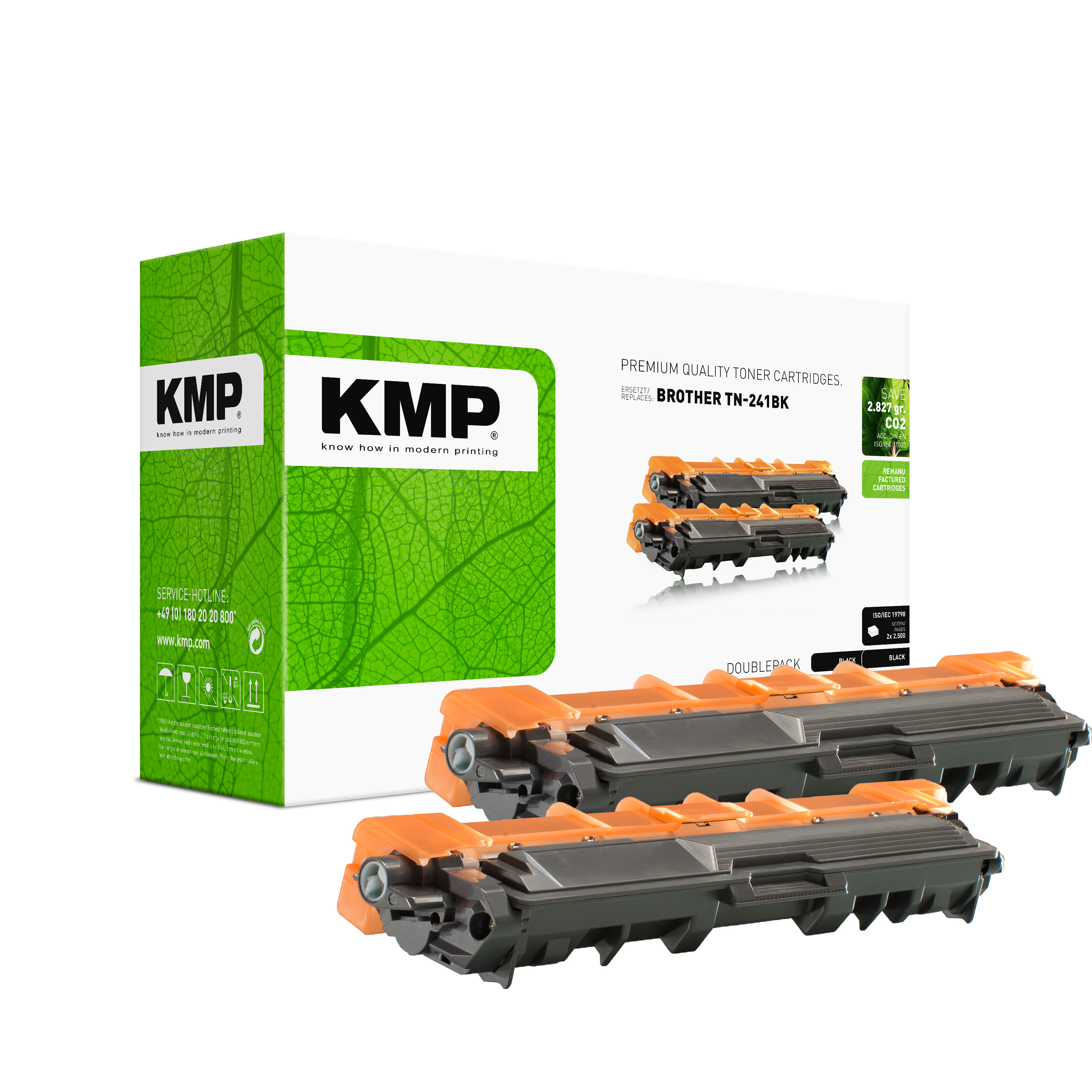 KMP B-T48D renovovaný toner Brother TN241BK, černý
