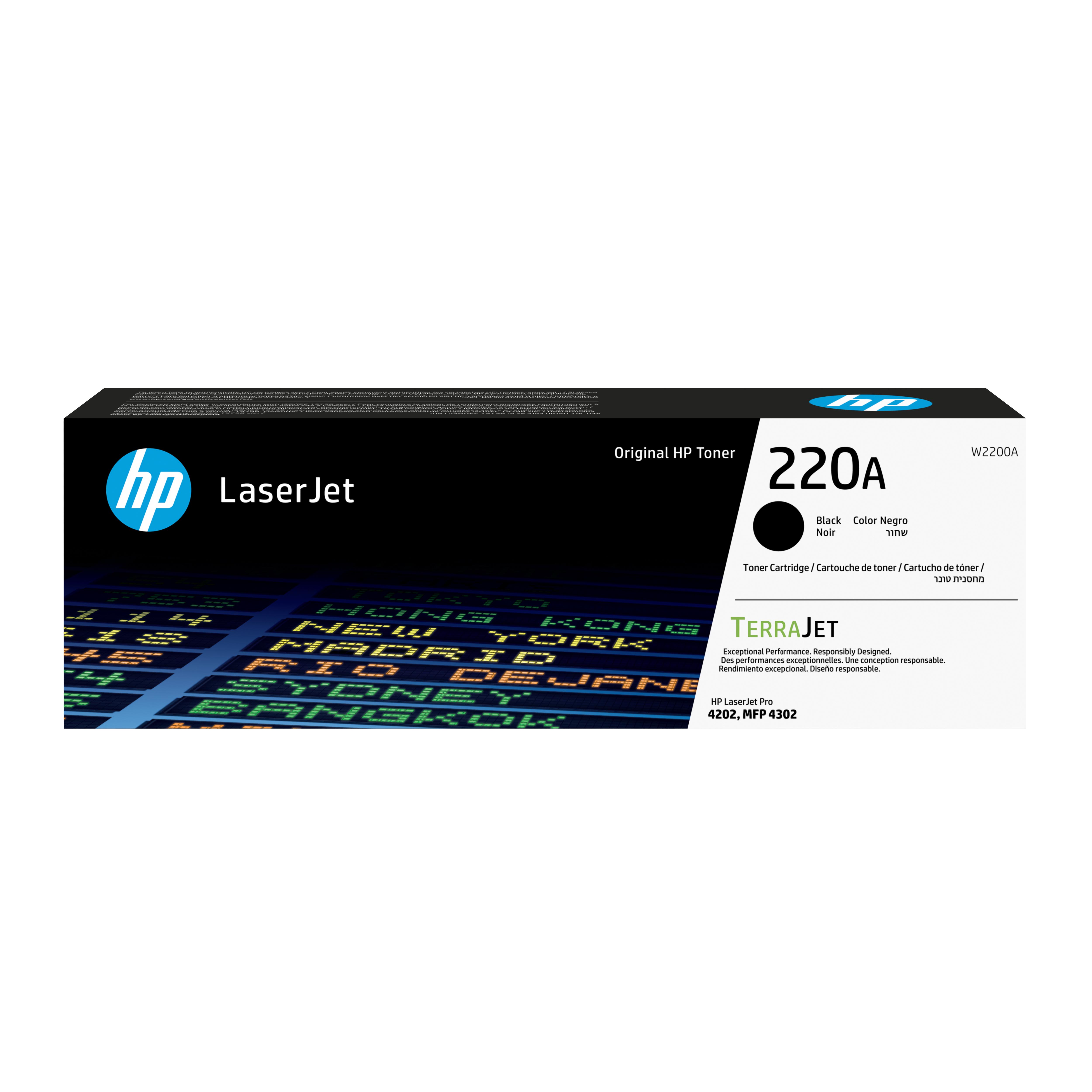 Originální toner HP 220A (W2200A), černý