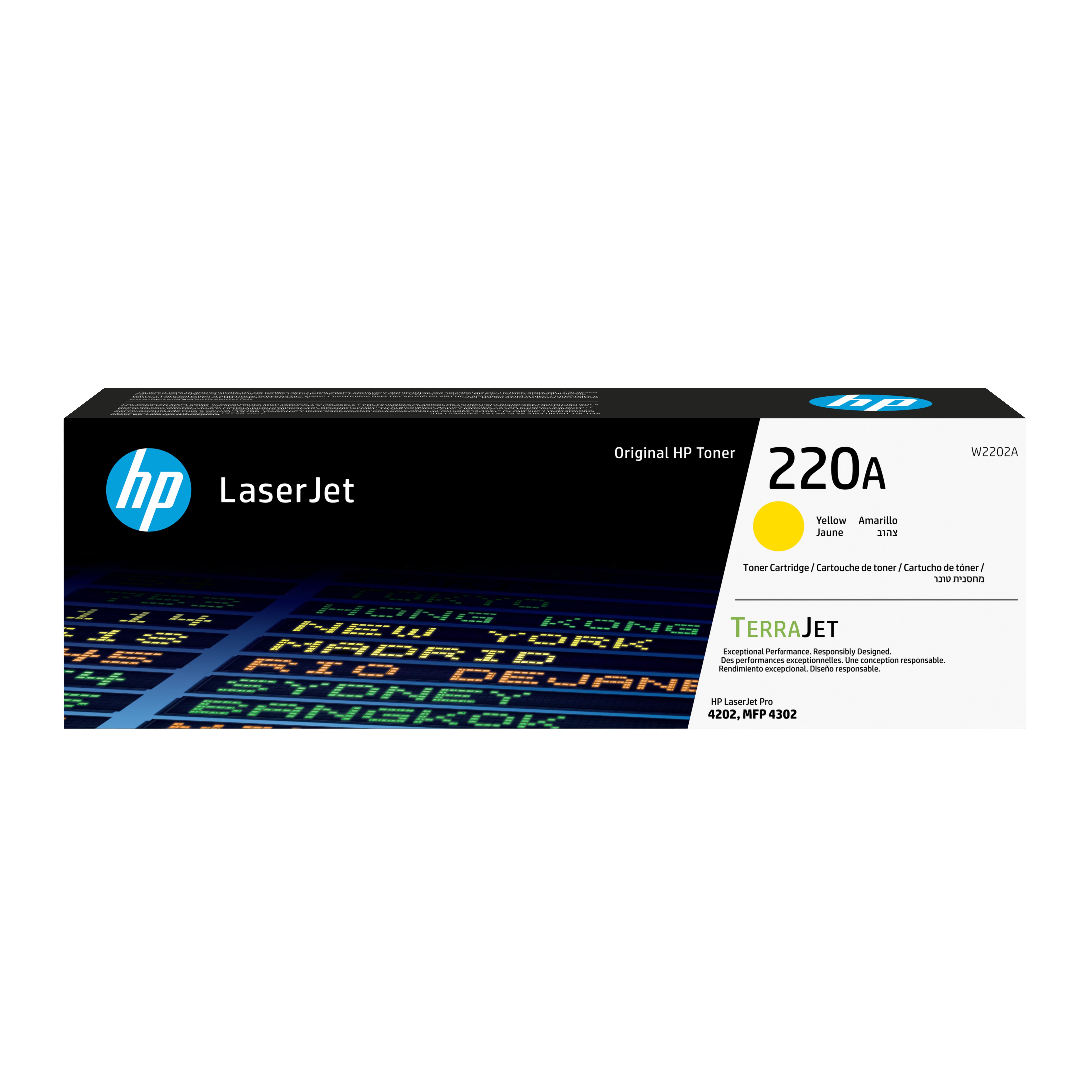Originální toner HP 220A (W2202A), žlutý
