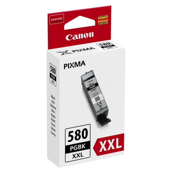 Originální inkoustová kazeta Canon PGI-580 XXL PGBK (1970C001), černá
