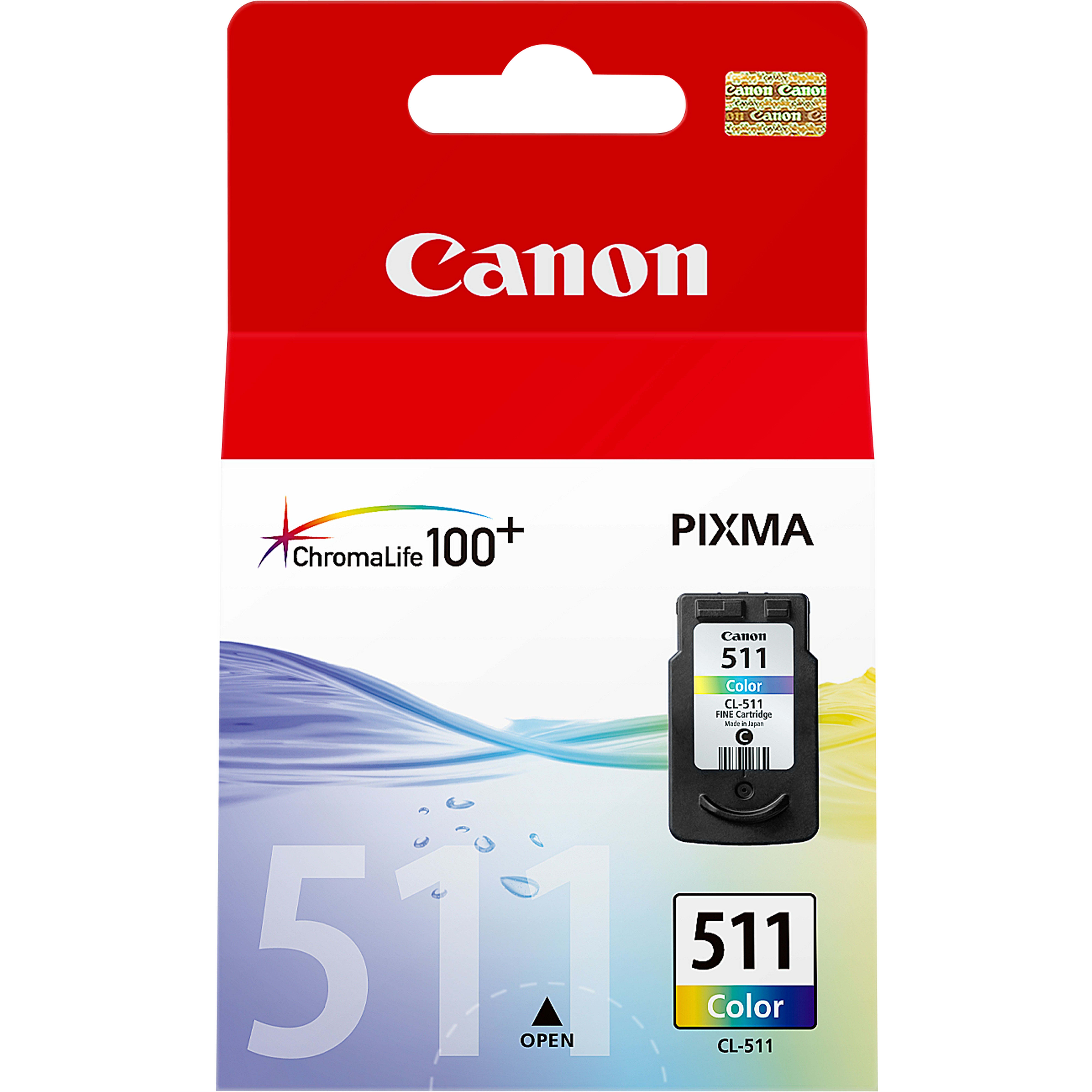 Originální inkoustová kazeta Canon CL-511 (2972B001), barevná