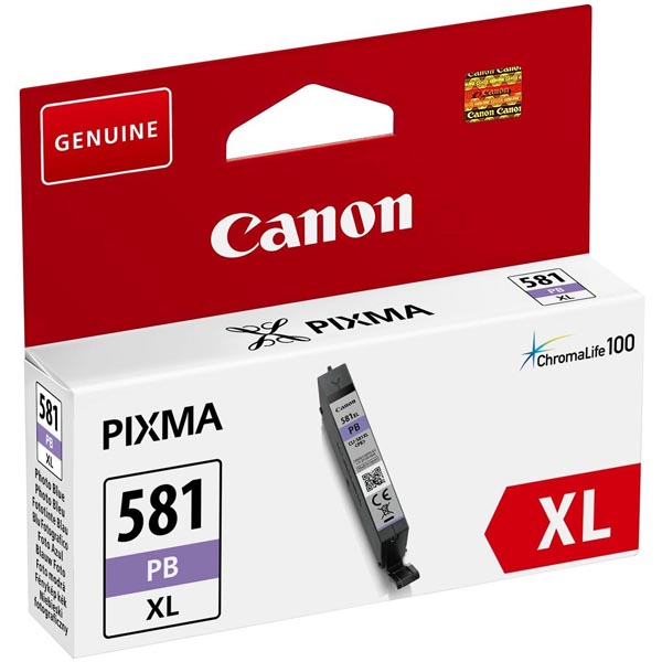 Originální inkoustová kazeta Canon CLI-581 XL PB (2053C001), photo cyan