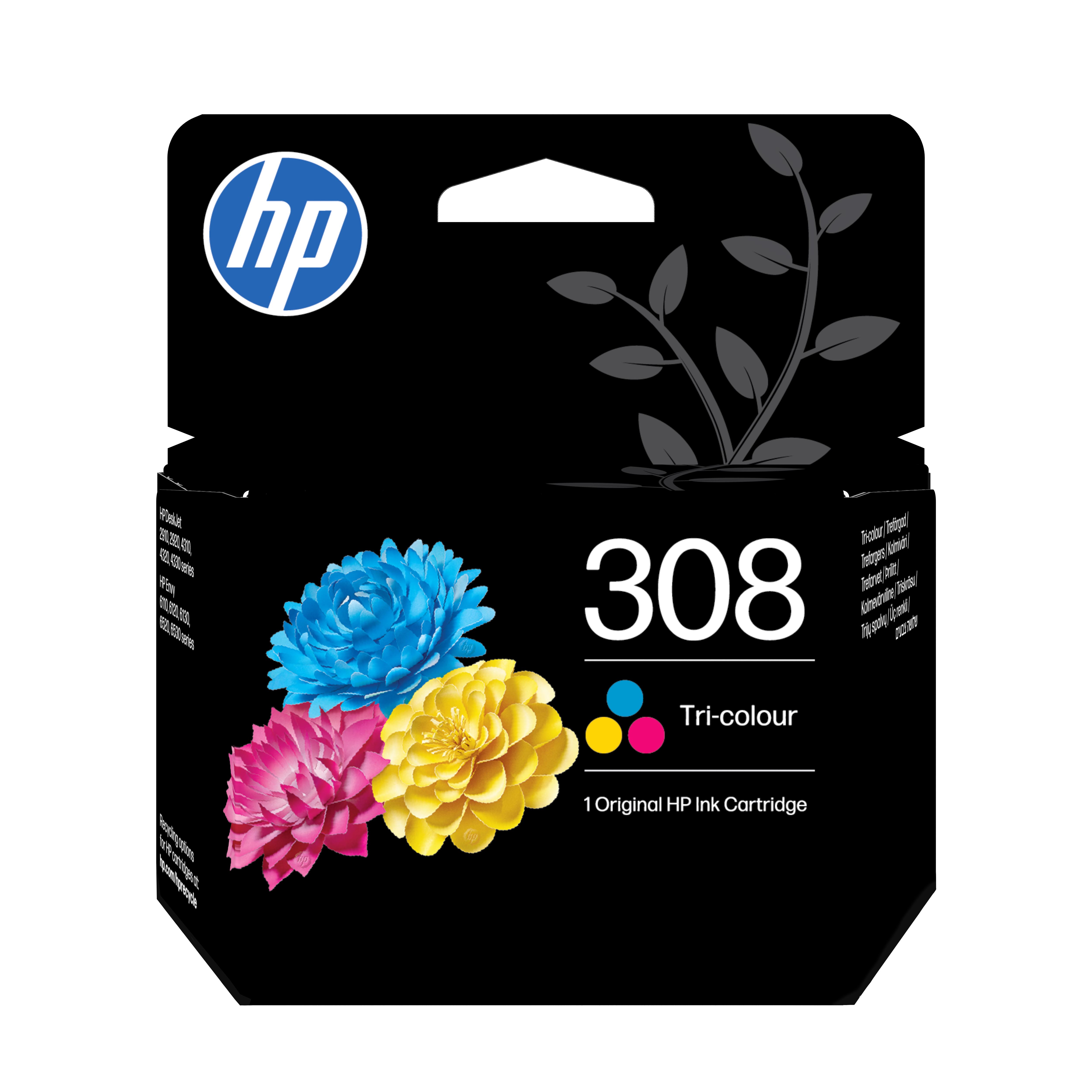 Originální inkoustová kazeta HP 308 COL (7FP20UE), barevná