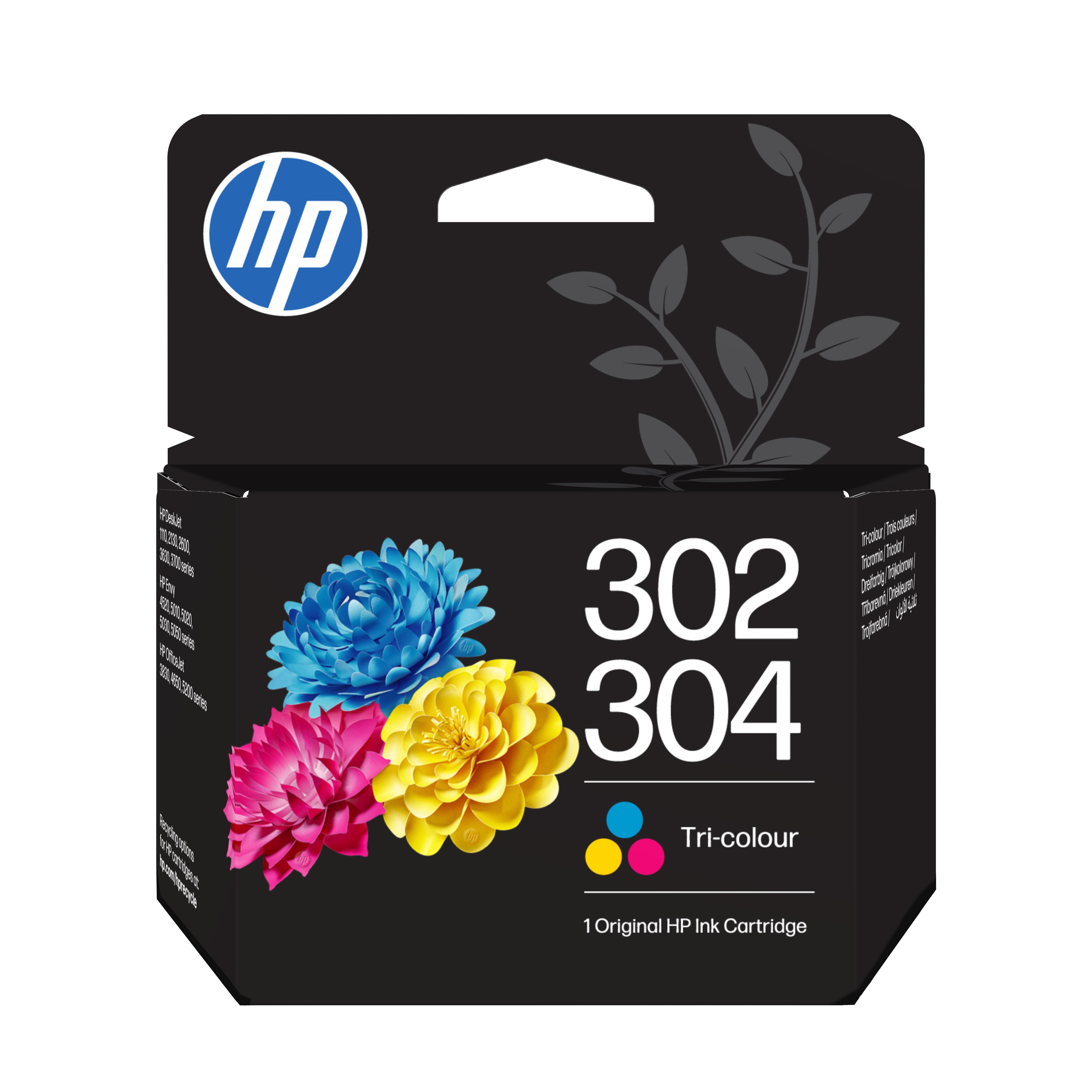 Originální inkoustová kazeta HP 302/304 COL (B7RT6AE), barevná